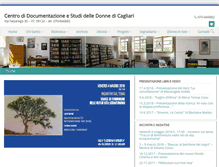 Tablet Screenshot of cdsdonnecagliari.it